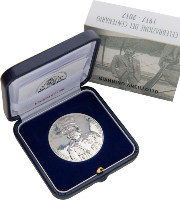 Moneta commemorativa &#8220;GIANNINO ANCILLOTTO&#8221;